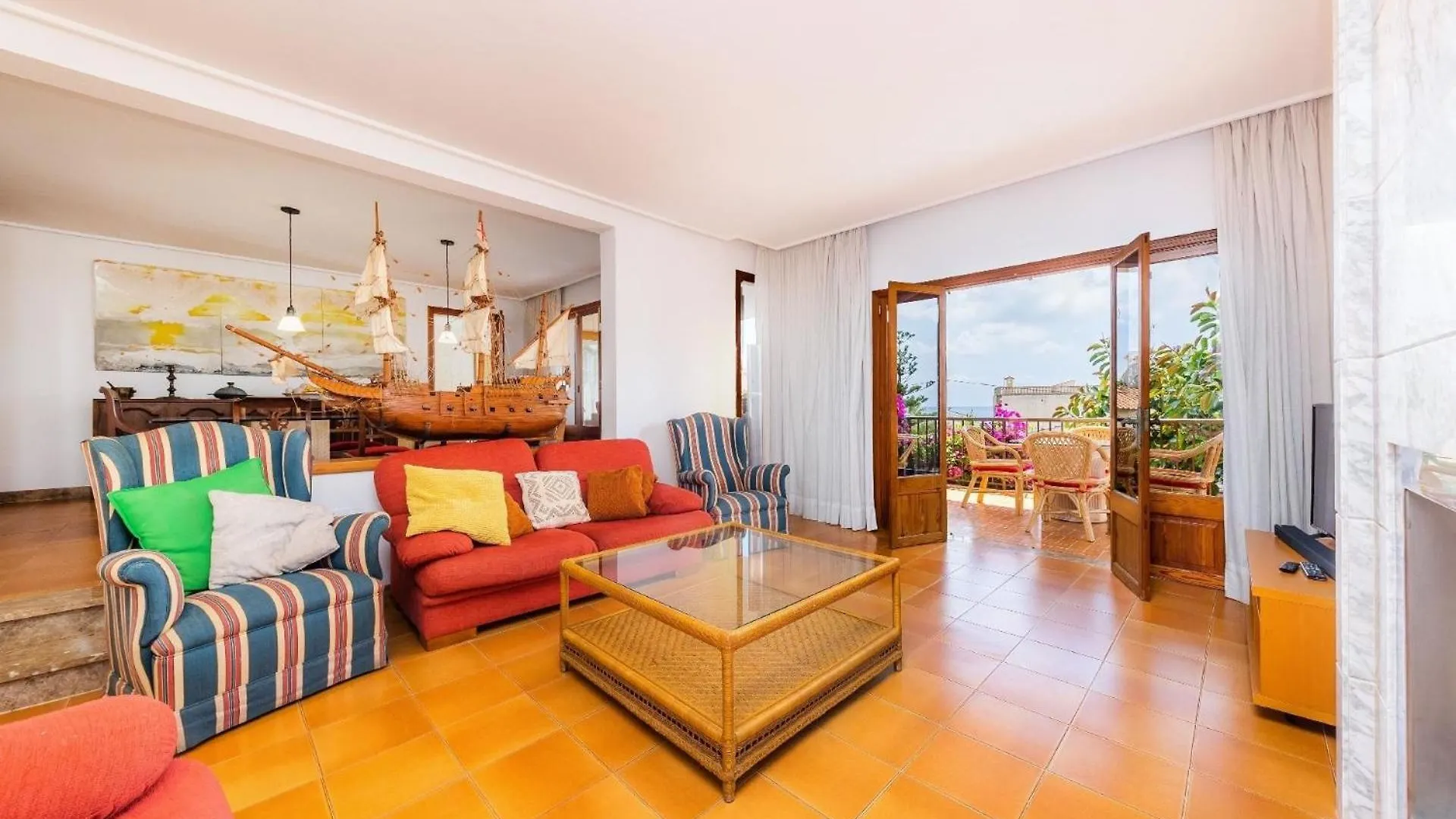Chalet 'Cala Murta' Mit Eigener Terrasse 포르투크리스토 펜션